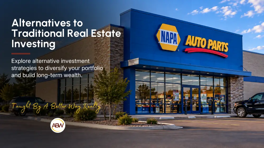 Commercial property representing alternatives to traditional real estate investing